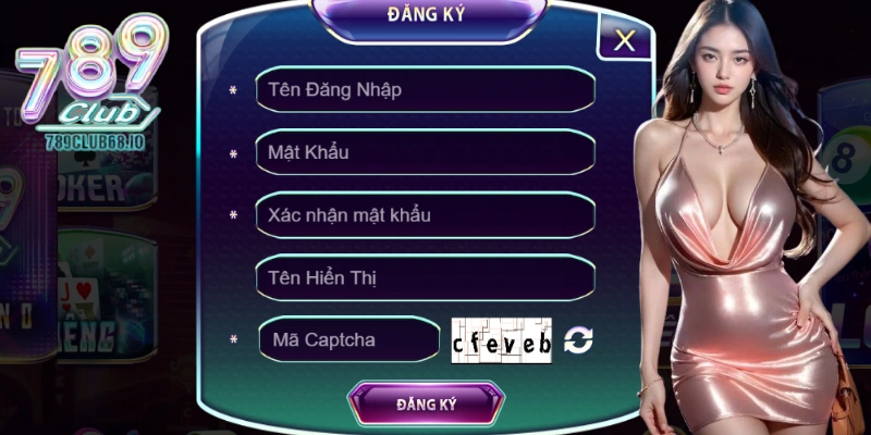 Mở tài khoản tại 789Club dễ dàng chỉ với 3 bước
