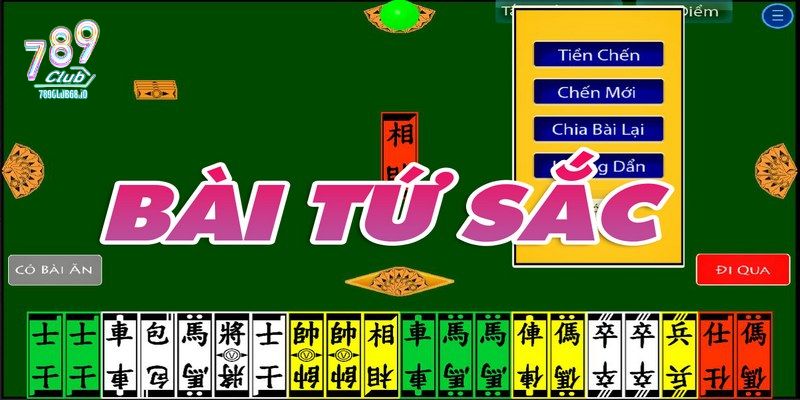 Tứ Sắc trực tuyến là tựa game đánh bài siêu hấp dẫn